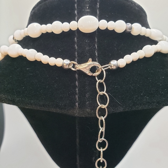 Carolyn Pollack Sterling Gardenia 32" Necklace  - Picture 10 of 14